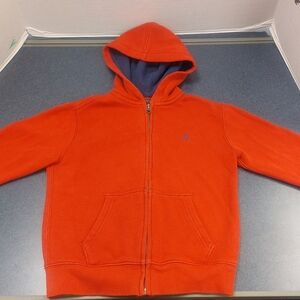Polo by Ralph Lauren Red Fleece Hoodie